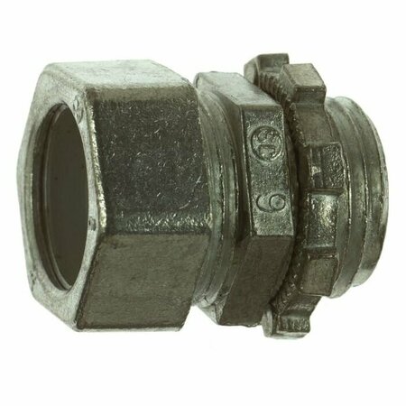 ABB Thomas & Betts TC212SC-1 Conduit Connector, 3/4 in Compression, 1-5/32 in OD, Zinc 90212